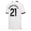 Camiseta Manchester City Sergio Gomez 21 Segunda 2023-24